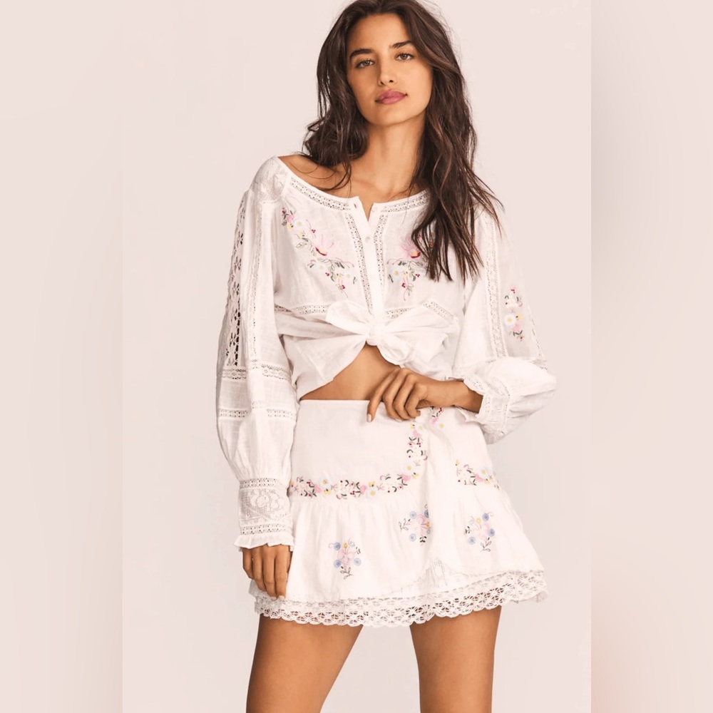 🆕 Rhodes mini skirt | LoveShackFancy